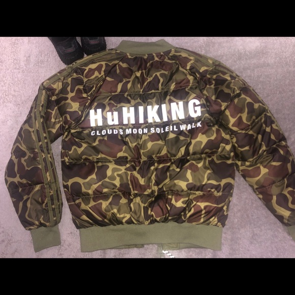 Adidas Pharrell Williams Camo Bomber 